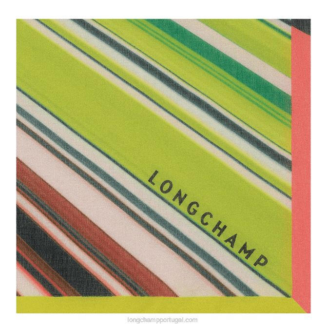 Longchamp 6DPZ990 grama/luz verde mulheres estola coleção primavera/verão 2023