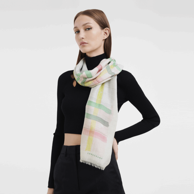Longchamp 6DPZ994 rosa mulheres estola coleção primavera/verão 2023
