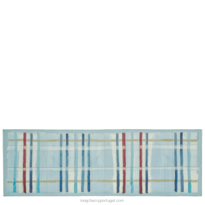 Longchamp 6DPZ995 aqua mulheres estola coleção primavera/verão 2023