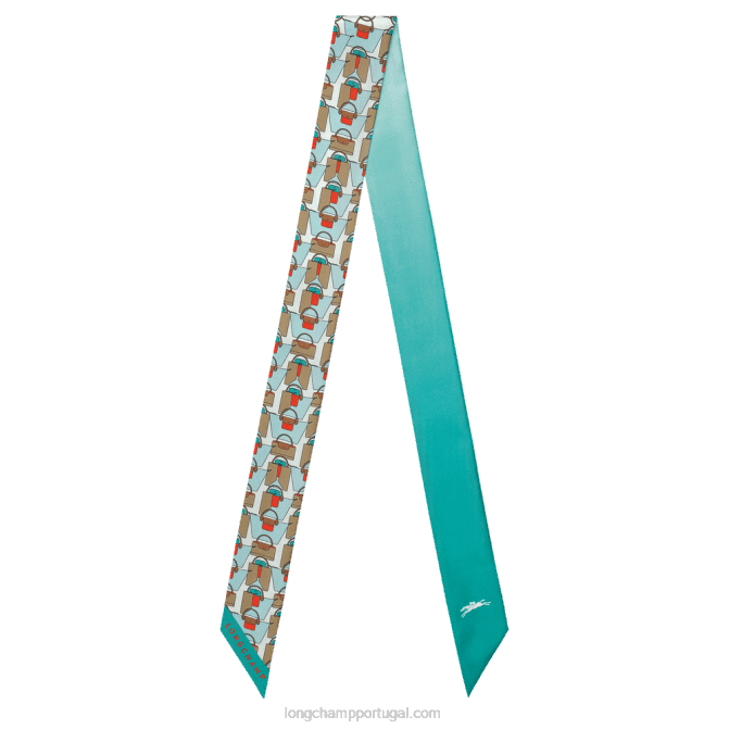 Longchamp 6DPZ1024 turquesa mulheres bandeau coleção primavera/verão 2023