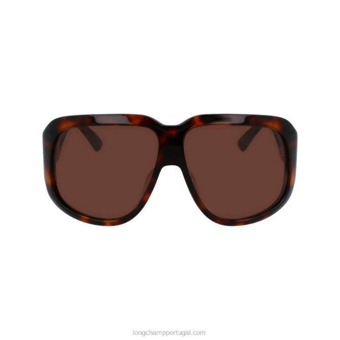 Longchamp 6DPZ879 Havana mulheres óculos de sol coleção primavera/verão 2023