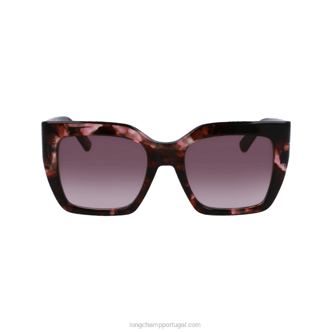 Longchamp 6DPZ882 rosa turquesa mulheres óculos de sol coleção primavera/verão 2023