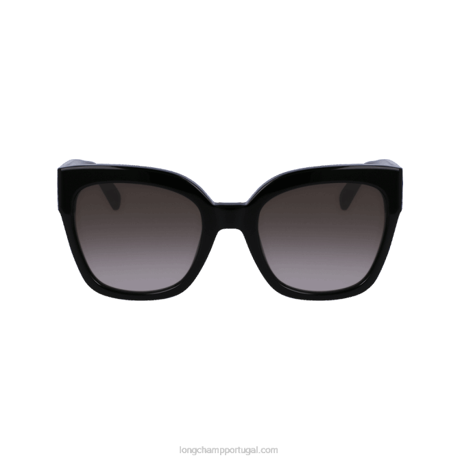 Longchamp 6DPZ897 preto mulheres óculos de sol coleção outono/inverno 2022