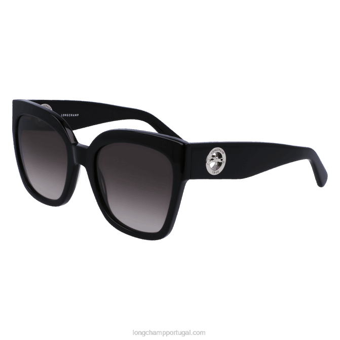 Longchamp 6DPZ897 preto mulheres óculos de sol coleção outono/inverno 2022