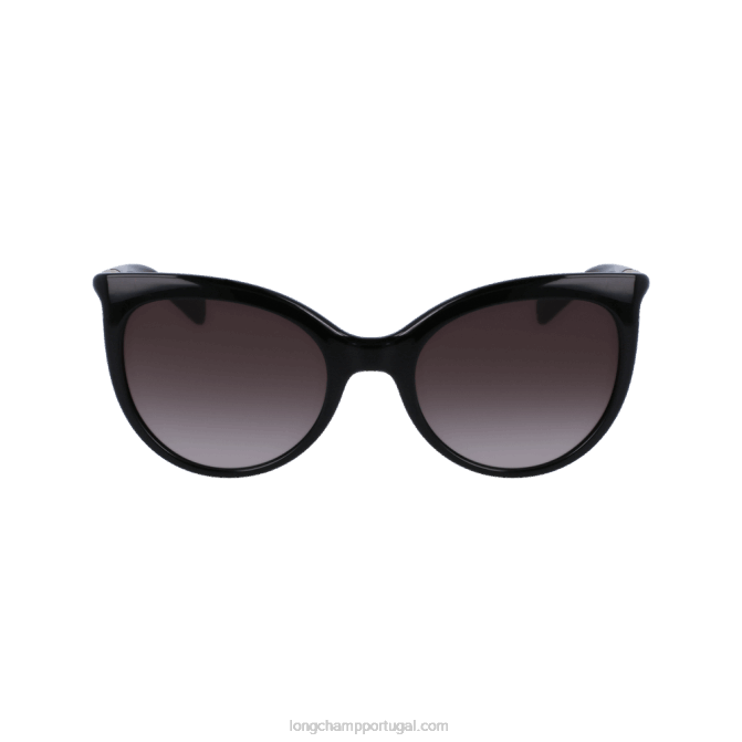 Longchamp 6DPZ902 preto mulheres óculos de sol coleção outono/inverno 2022
