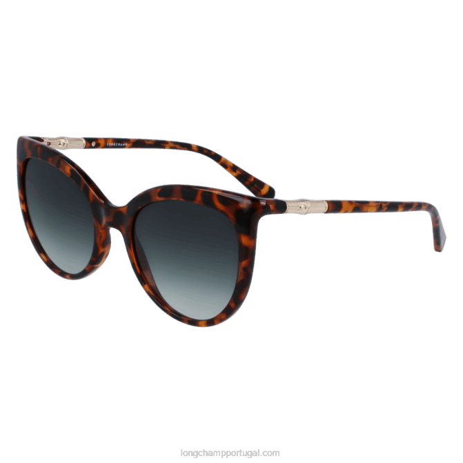 Longchamp 6DPZ903 Havana mulheres óculos de sol coleção outono/inverno 2022