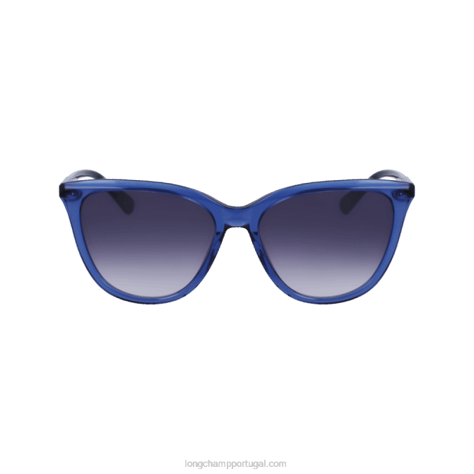Longchamp 6DPZ905 azul mulheres óculos de sol coleção outono/inverno 2022