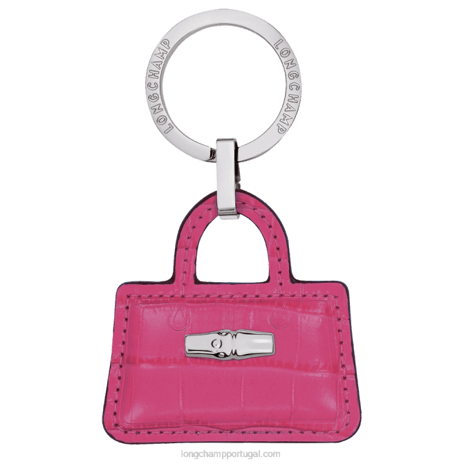 Longchamp 6DPZ743 fúcsia mulheres chaveiros roseau