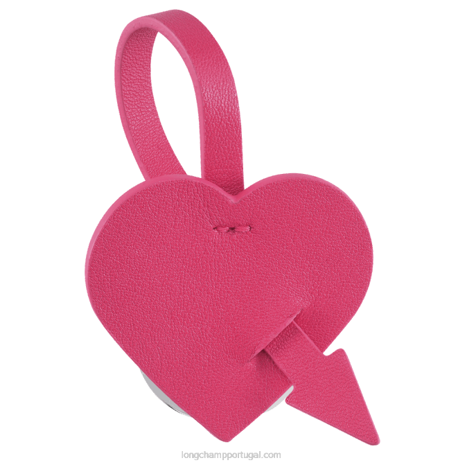 Longchamp 6DPZ758 rosa mulheres chaveiros de coração