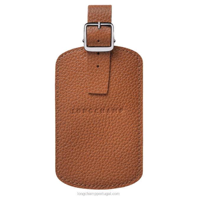 Longchamp 6DPZ855 caramelo mulheres etiqueta de bagagem Le Foulonne