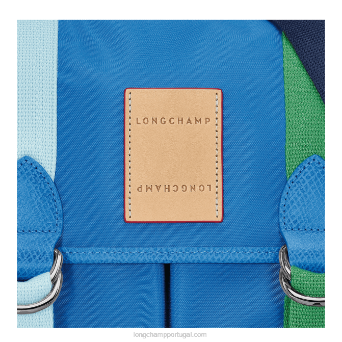 Longchamp 6DPZ207 azul mulheres bolsa transversal le pliage re play l