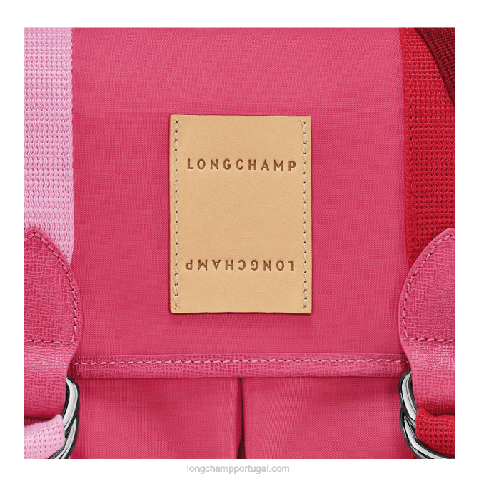 Longchamp 6DPZ208 fúcsia mulheres bolsa transversal le pliage re play l