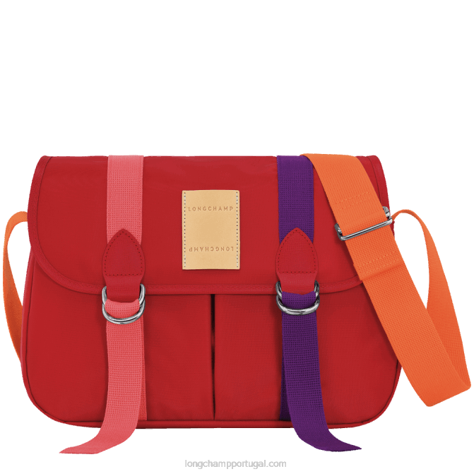 Longchamp 6DPZ210 vermelho mulheres bolsa transversal le pliage re play l