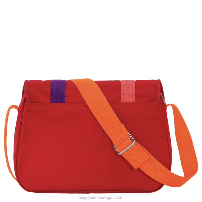 Longchamp 6DPZ210 vermelho mulheres bolsa transversal le pliage re play l