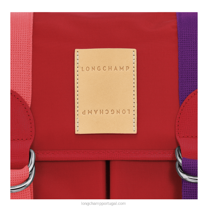 Longchamp 6DPZ210 vermelho mulheres bolsa transversal le pliage re play l