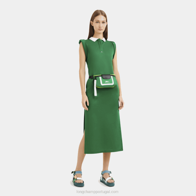 Longchamp 6DPZ212 grama/luz verde mulheres bolsa de cintura coleção le pliage