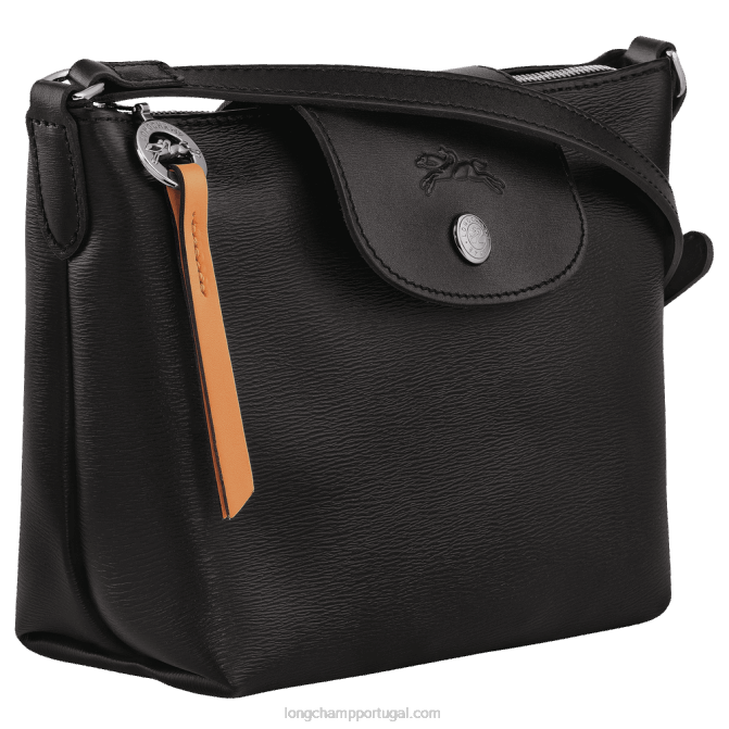 Longchamp 6DPZ223 preto mulheres bolsa transversal le pliage city xs