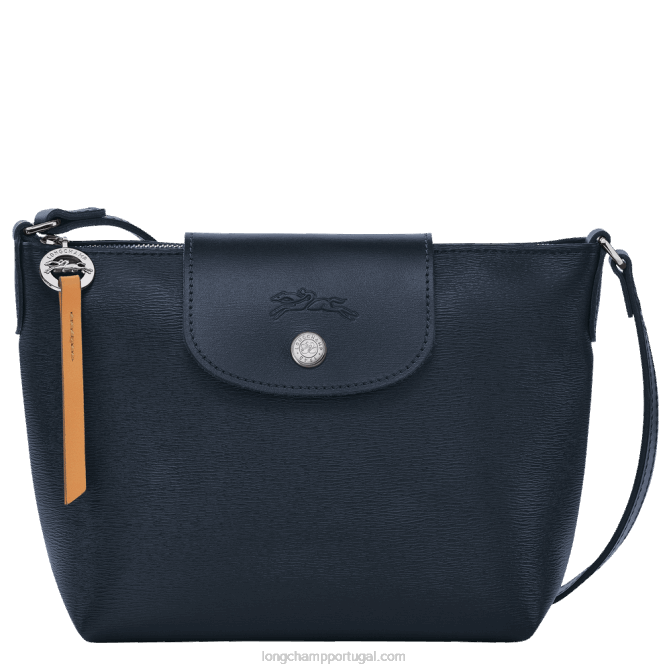 Longchamp 6DPZ226 marinha mulheres bolsa transversal le pliage city xs