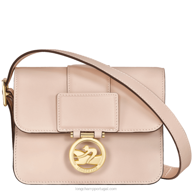 Longchamp 6DPZ22 Rosa pálido mulheres bolsa transversal box trot s
