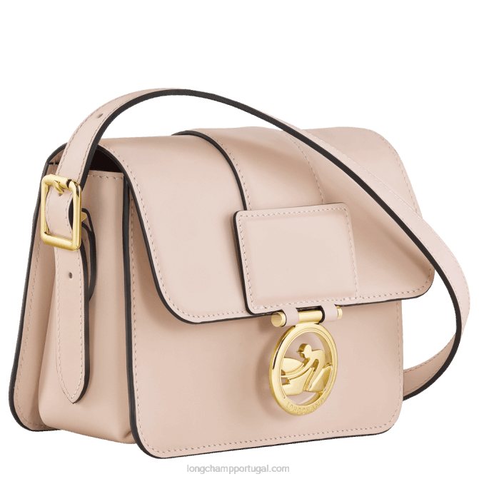 Longchamp 6DPZ22 Rosa pálido mulheres bolsa transversal box trot s