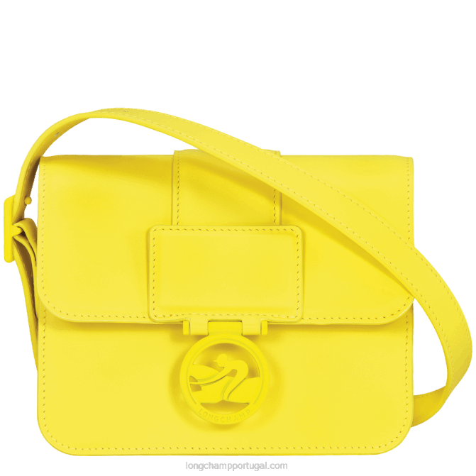 Longchamp 6DPZ239 limão mulheres bolsa transversal box trot s
