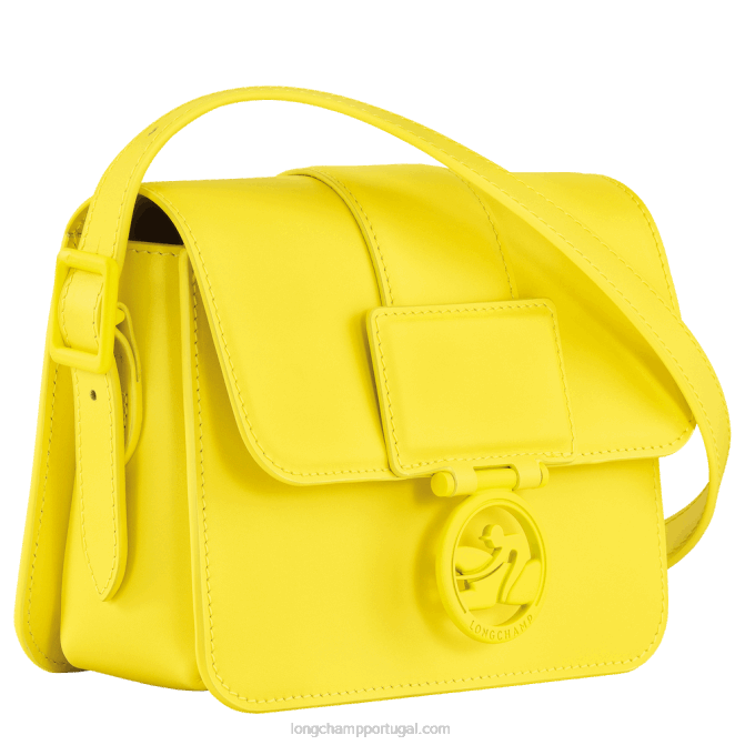 Longchamp 6DPZ239 limão mulheres bolsa transversal box trot s