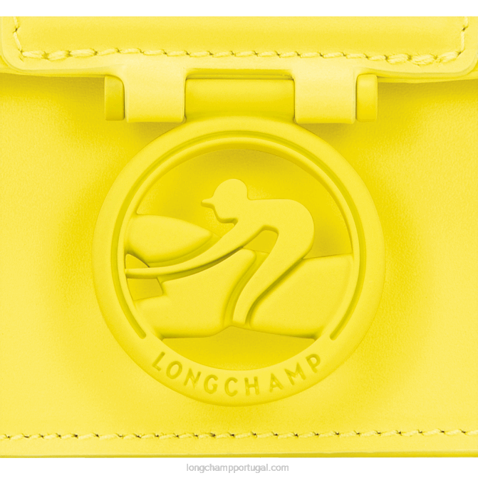 Longchamp 6DPZ241 limão mulheres bolsa transversal box trot xs