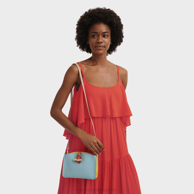 Longchamp 6DPZ246 multicolorido mulheres bolsa transversal roséau