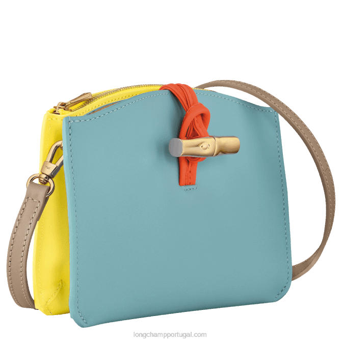 Longchamp 6DPZ246 multicolorido mulheres bolsa transversal roséau
