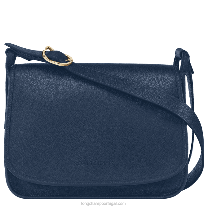 Longchamp 6DPZ287 marinha mulheres bolsa transversal Le Folonne m