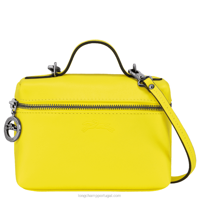 Longchamp 6DPZ293 limão mulheres le pliage xtra vaidade xs