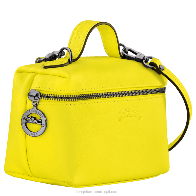 Longchamp 6DPZ293 limão mulheres le pliage xtra vaidade xs