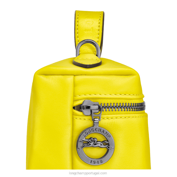Longchamp 6DPZ293 limão mulheres le pliage xtra vaidade xs