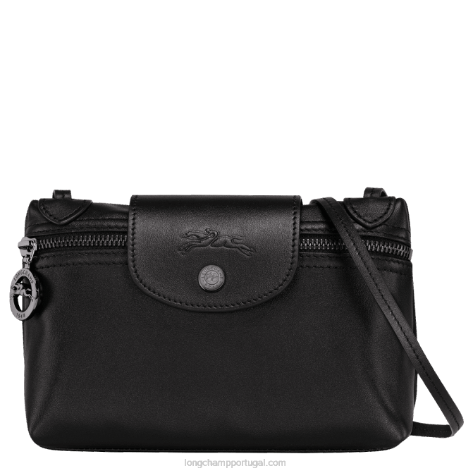 Longchamp 6DPZ297 preto mulheres bolsa transversal le pliage xtra