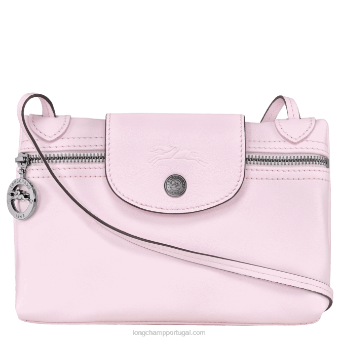 Longchamp 6DPZ302 pétala rosa mulheres bolsa transversal le pliage xtra