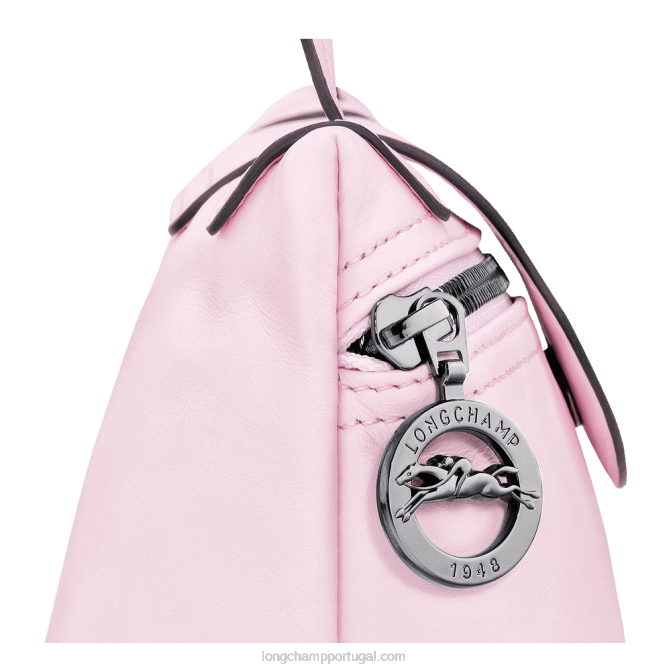 Longchamp 6DPZ302 pétala rosa mulheres bolsa transversal le pliage xtra