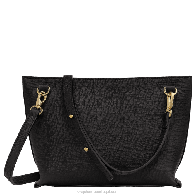 Longchamp 6DPZ306 preto mulheres bolsa tiracolo caixa de correio xs