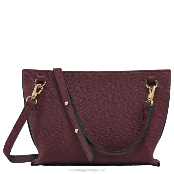Longchamp 6DPZ307 Borgonha mulheres bolsa tiracolo caixa de correio xs