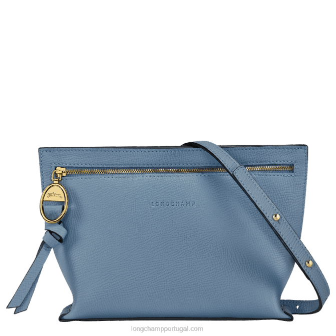 Longchamp 6DPZ309 ardósia mulheres bolsa tiracolo caixa de correio xs