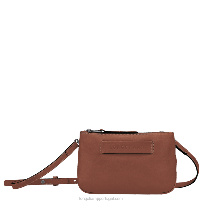 Longchamp 6DPZ321 conhaque mulheres bolsa tiracolo 3d xs