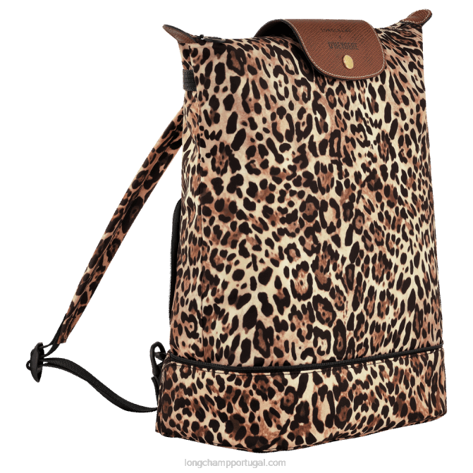 Longchamp 6DPZ322 estampa de pantera mulheres bolsa tiracolo/mochila x d\'heygere
