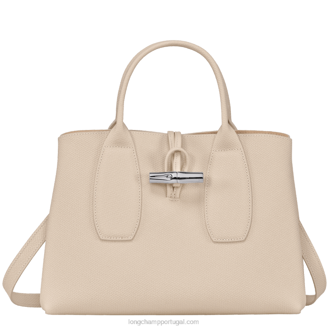 Longchamp 6DPZ106 papel mulheres bolsa roseau m