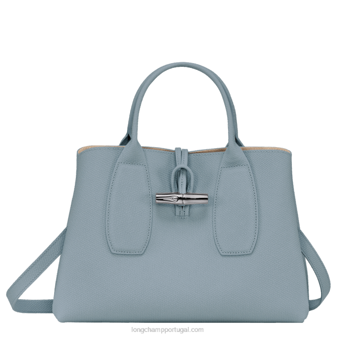 Longchamp 6DPZ107 nuvem azul mulheres bolsa roseau m