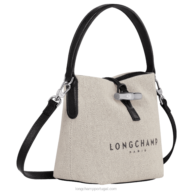 Longchamp 6DPZ117 cru mulheres saco de balde roseau xs
