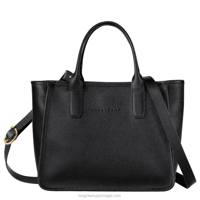 Longchamp 6DPZ124 preto mulheres bolsa Le Foulonne m