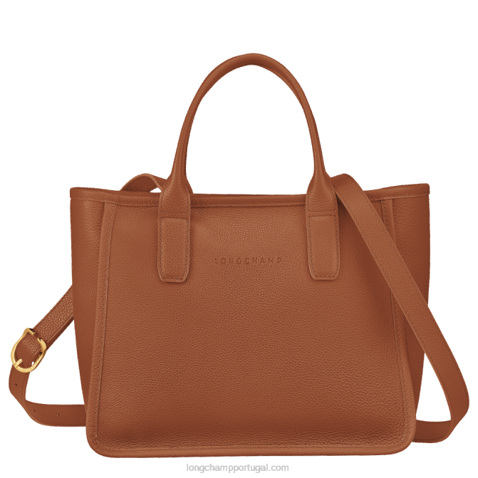 Longchamp 6DPZ125 caramelo mulheres bolsa Le Foulonne m