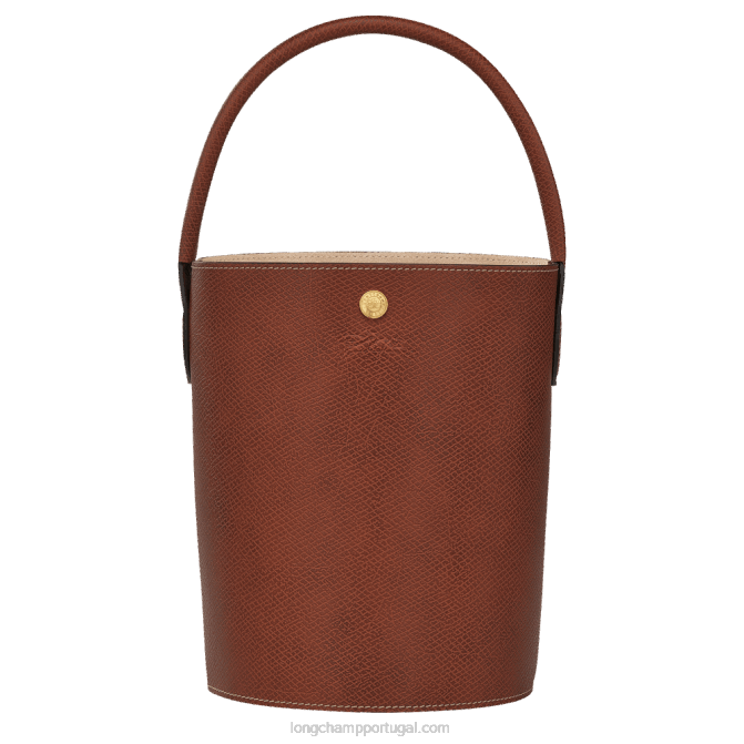 Longchamp 6DPZ135 marrom mulheres saco de balde epure s