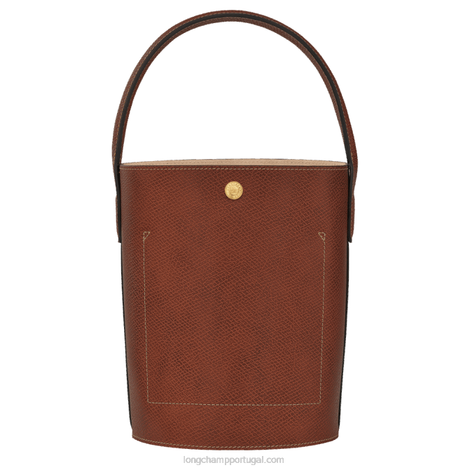 Longchamp 6DPZ135 marrom mulheres saco de balde epure s
