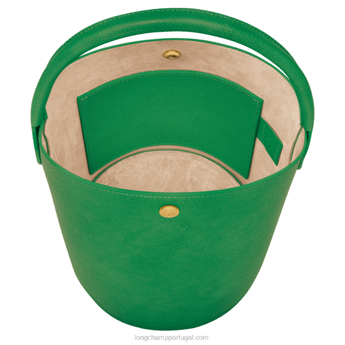Longchamp 6DPZ136 verde mulheres saco de balde epure s