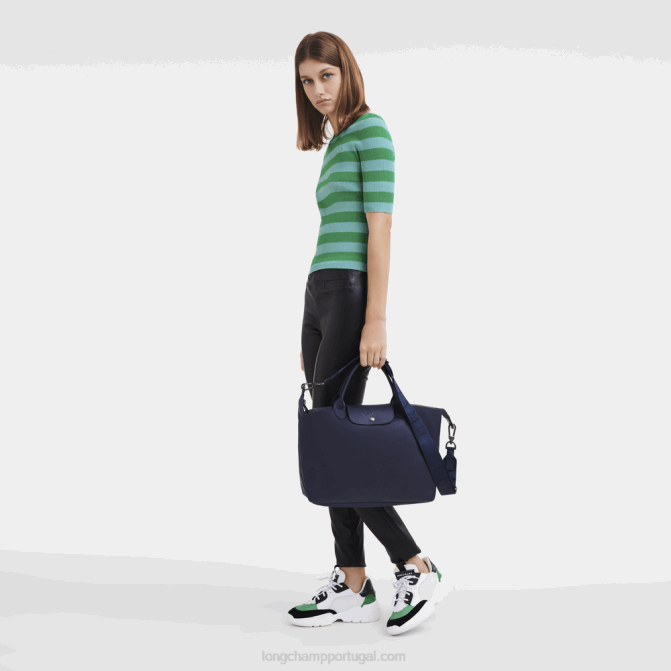 Longchamp 6DPZ141 marinha mulheres bolsa le pliage xtra l
